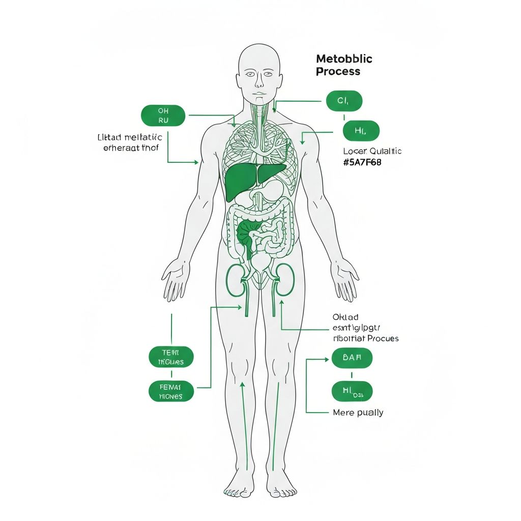 Metabolic process illustration